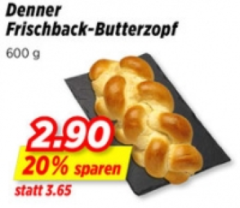 Denner Frischback-Butterzopf