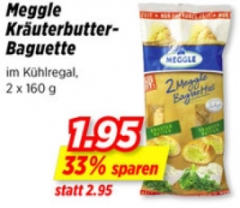 Meggle Kräuterbutter-Baguette CHF 1.95