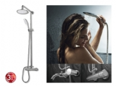 Oberkopfbrauseset mit Armatur