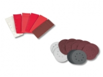 Schwingschleifer-/ Exzenterschleiferpapier-Set