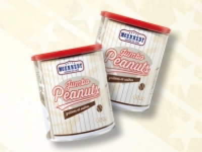 Jumbo Peanuts in der Nostalgie Dose