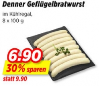 Denner Geflügelbratwurst