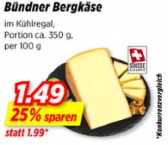 Bündner Bergkäse
