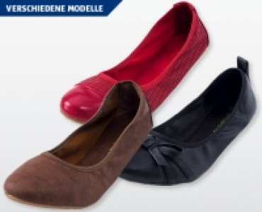 BLUE MOTION Damen-Stretchballerinas