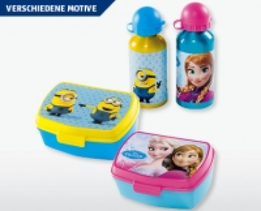MICKEY MOUSE/ANGRY BIRDS/DISNEY  Znünibox/Alu-Trinkflasche