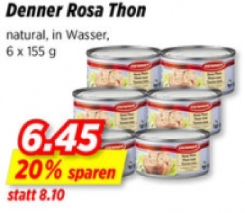 Denner Rosa Thon CHF 6.45