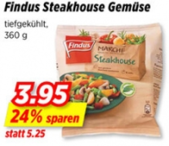 Findus Steakhouse Gemüse