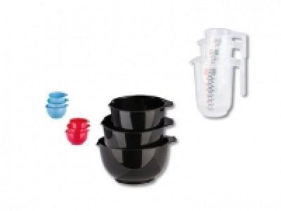 Messbecher/ Ruehrschuesseln, 3er