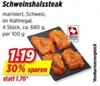 Schweinshalssteak