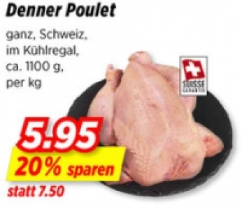 Denner Poulet CHF 5.95