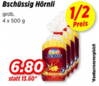 Bsch&uuml;ssig H&ouml;rnli CHF&nbsp;13.60
