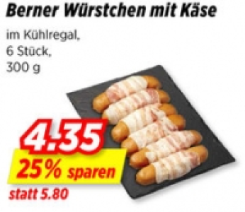 Berner W&uuml;rstchen mit K&auml;se