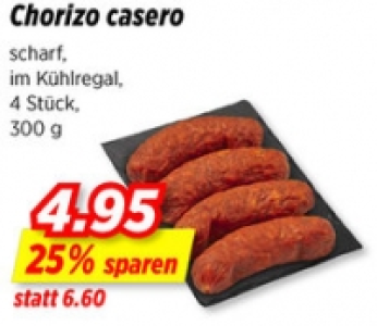 Chorizo casero CHF 4.95