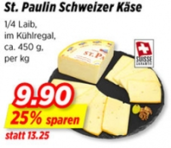 St. Paulin Schweizer Käse CHF 9.90