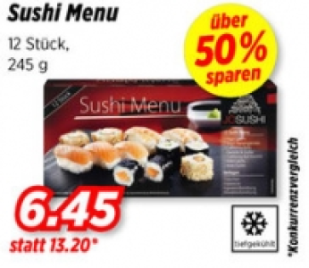 Sushi Menu CHF 6.45