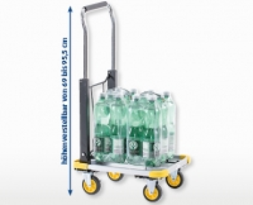 WORKZONE® Ausziehbarer Alu-Rollwagen