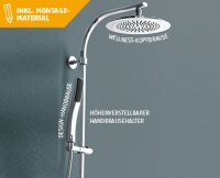 Aldi Suisse  EISL DESIGNING WATER® Duschsystem