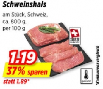 Schweinshals CHF 1.19