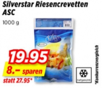 Silverstar Riesencrevetten ASC CHF 19.95