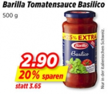 Barilla Tomatensauce Basilico