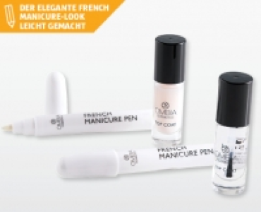 OMBIA COSMETICS French Manicure-Set, 2-teilig