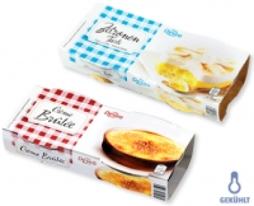 DESIRA Crème Brûlée/Zitronen Tarte