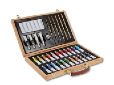 Acrylfarben-Set, 34-teilig (ab 10. Aug.)