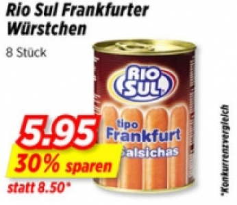 Rio Sul Frankfurter W&uuml;rstchen