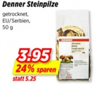 Denner Steinpilze CHF 3.95