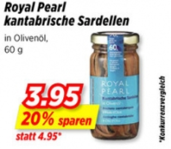 Royal Pearl kantabrische Sardellen