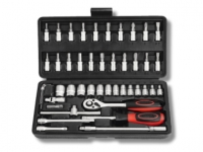 Ratschen-und Bit-Set, 46-teilig