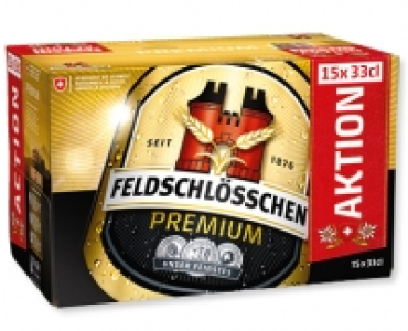 FELDSCHLÖSSCHEN Premium Bier CHF 13.49