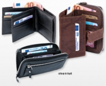 BELLANTARE&reg; Damen-/Herren-Leder-Portemonnaie