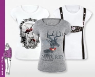 DER WILDSCH&Uuml;TZ&reg; Damen-Trachten-Shirt