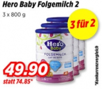 Hero Baby Folgemilch 2