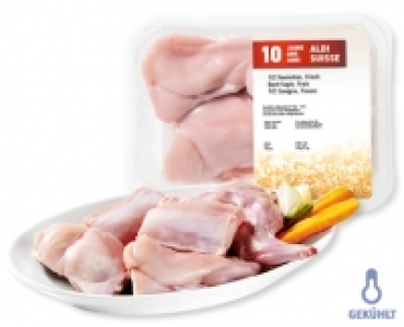 ½ Kaninchen CHF 1.49
