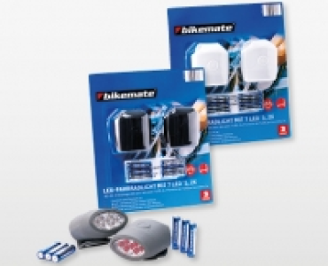 BIKEMATE® LED-Velolichter-Set, 2-teilig CHF 9.99