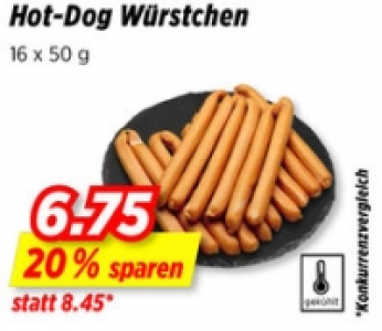 Hot-Dog Würstchen