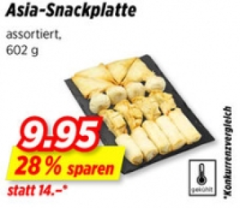 Asia-Snackplatte