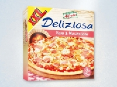 Steinofenpizza Schinken-Champignons XXL CHF 3.99