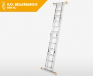 WORKZONE&reg; Multifunktions-Leiter 4 x 3