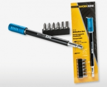 WORKZONE&reg; Bithalter-Set, 7-teilig