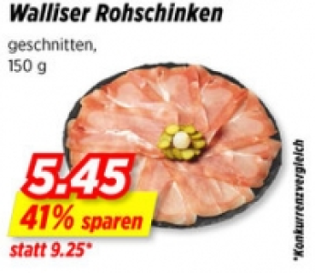 Walliser Rohschinken CHF 5.45