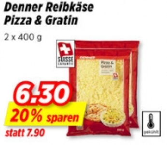 Denner Reibkäse Pizza & Gratin CHF 6.30