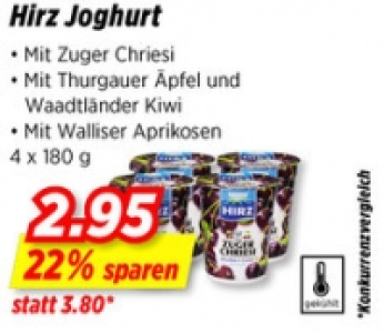 Hirz Joghurt CHF 2.95