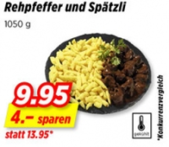 Rehpfeffer und Sp&auml;tzli