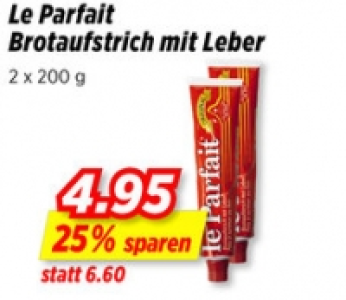 Le Parfait Brotaufstrich mit Leber CHF 4.95