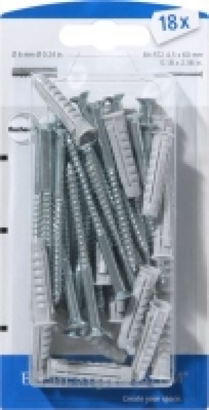 Element System Schrauben inkl. Dübel