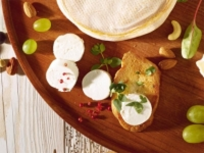 Chevretine Ziegenfrischkäsetaler