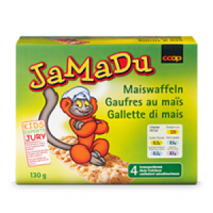 Coop JaMaDu Maiswaffeln CHF 1.65
